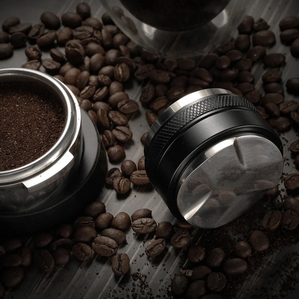 53mm Coffee Distributor and Tamper, Dual Head Coffee Leveler Compatible
